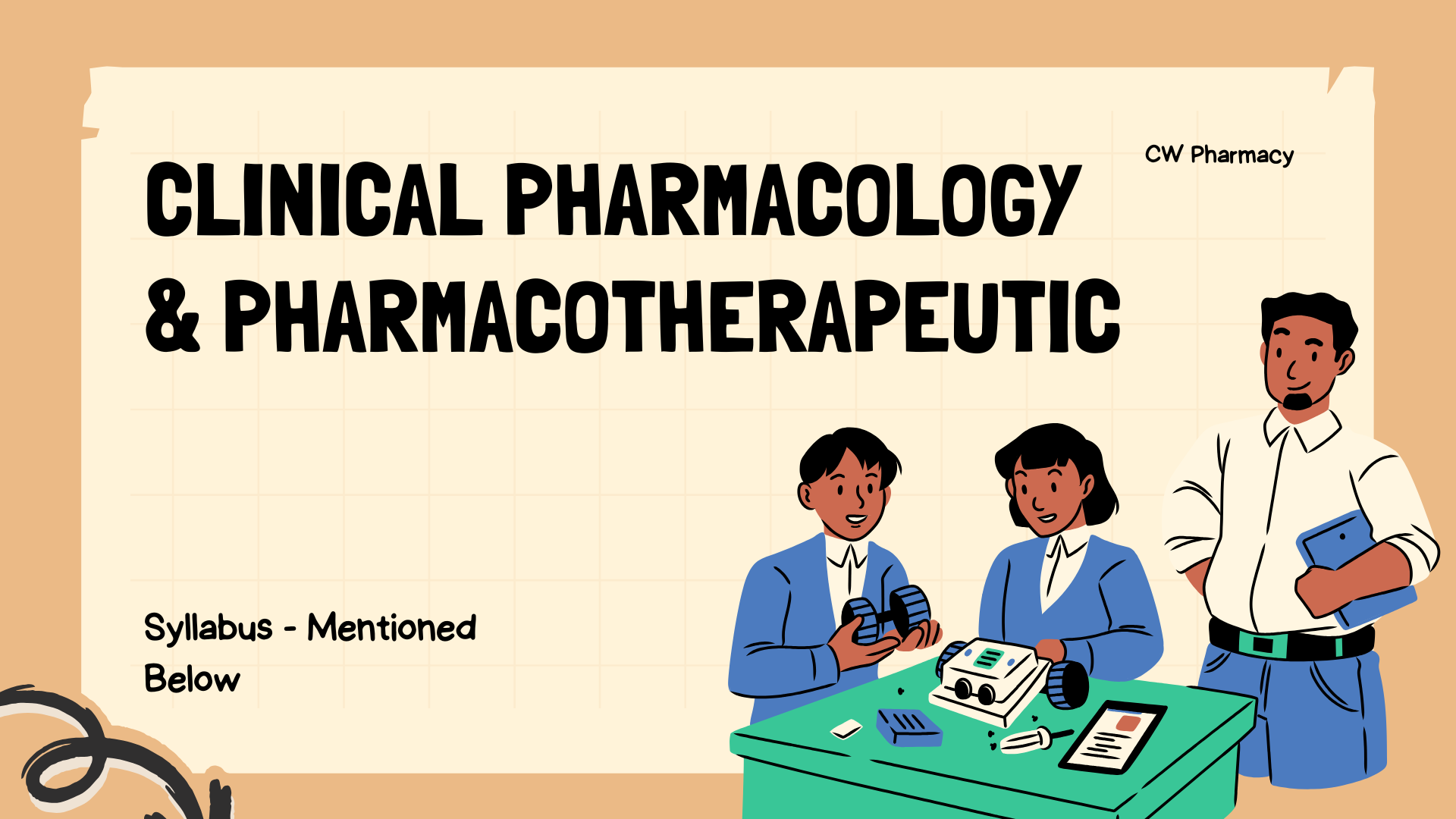 Clinical Pharmacology & Pharmacotherapeutic