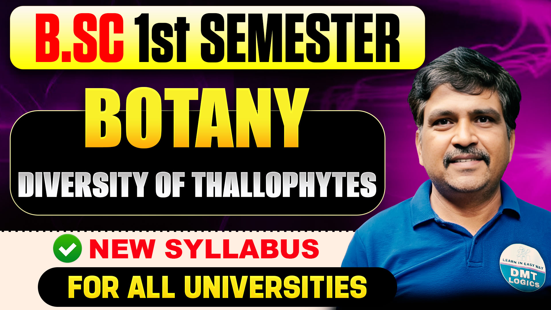 Diversity of Thallophytes