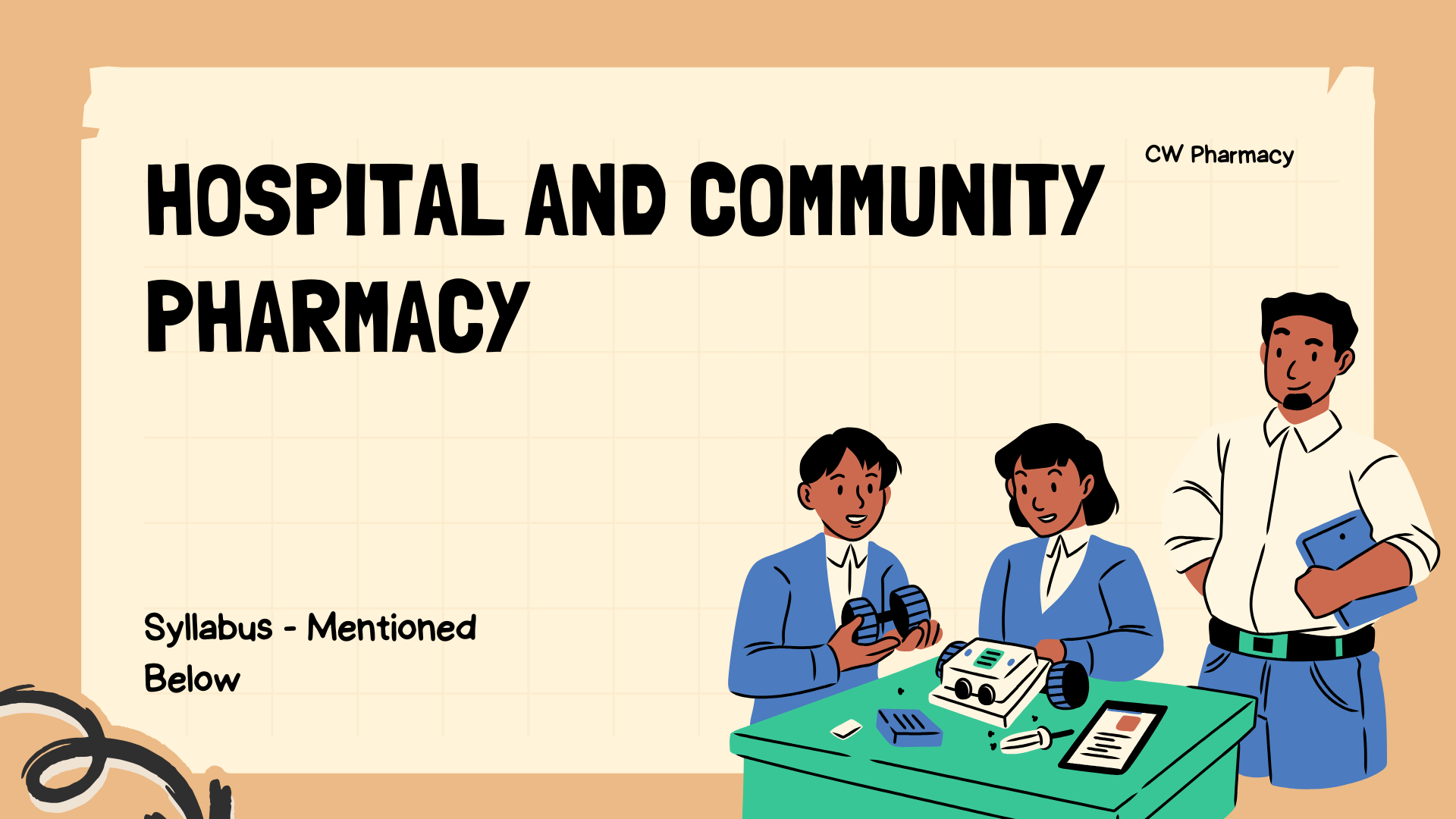 Hospital and Community Pharmacy