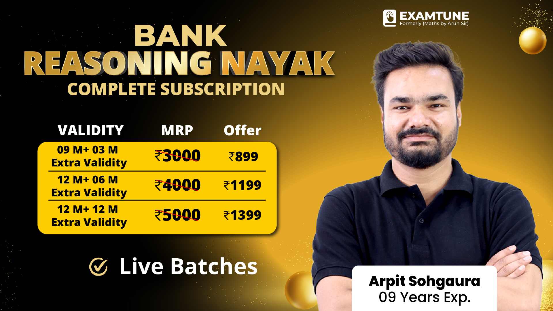 Reasoning Nayak Subscriptions For All Banking & Insurance Exam