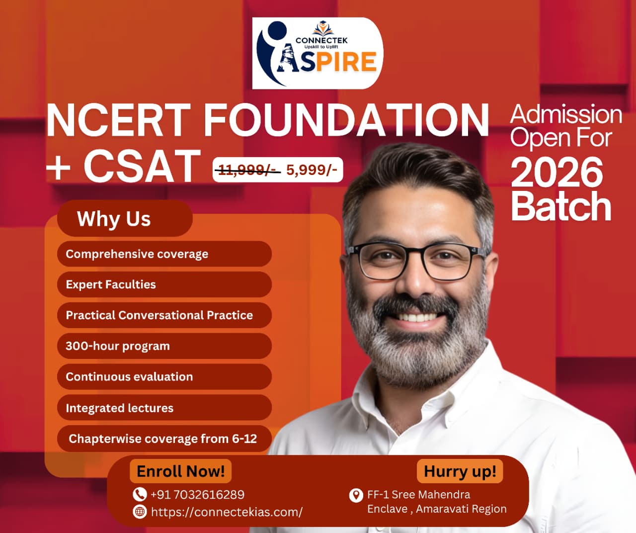 NCERT Foundation + CSAT course