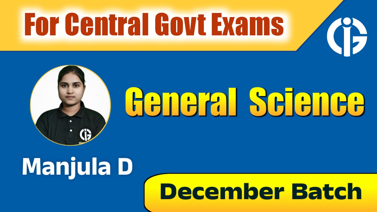 General Science - December Batch 