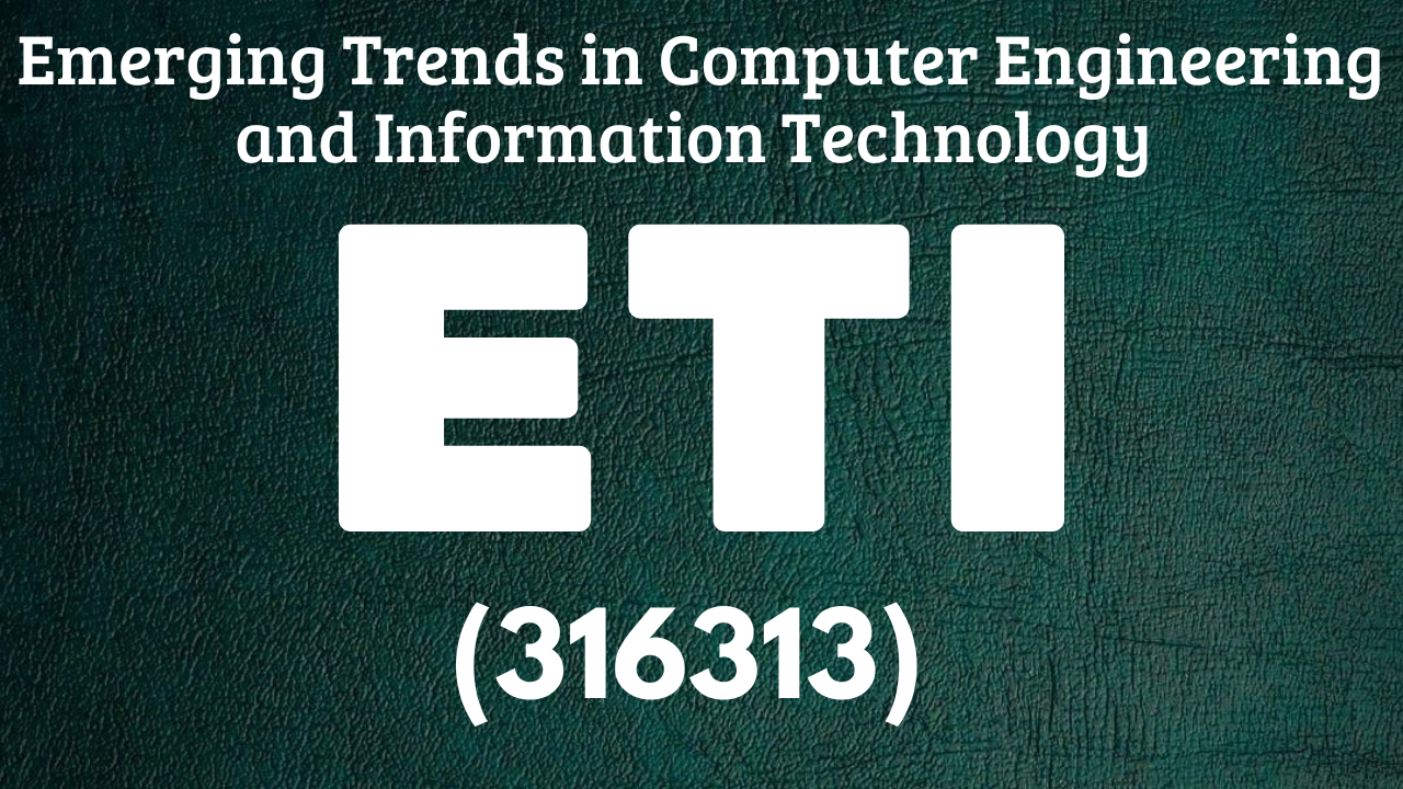 Emerging Trends in Computer Engineering and Information Technology