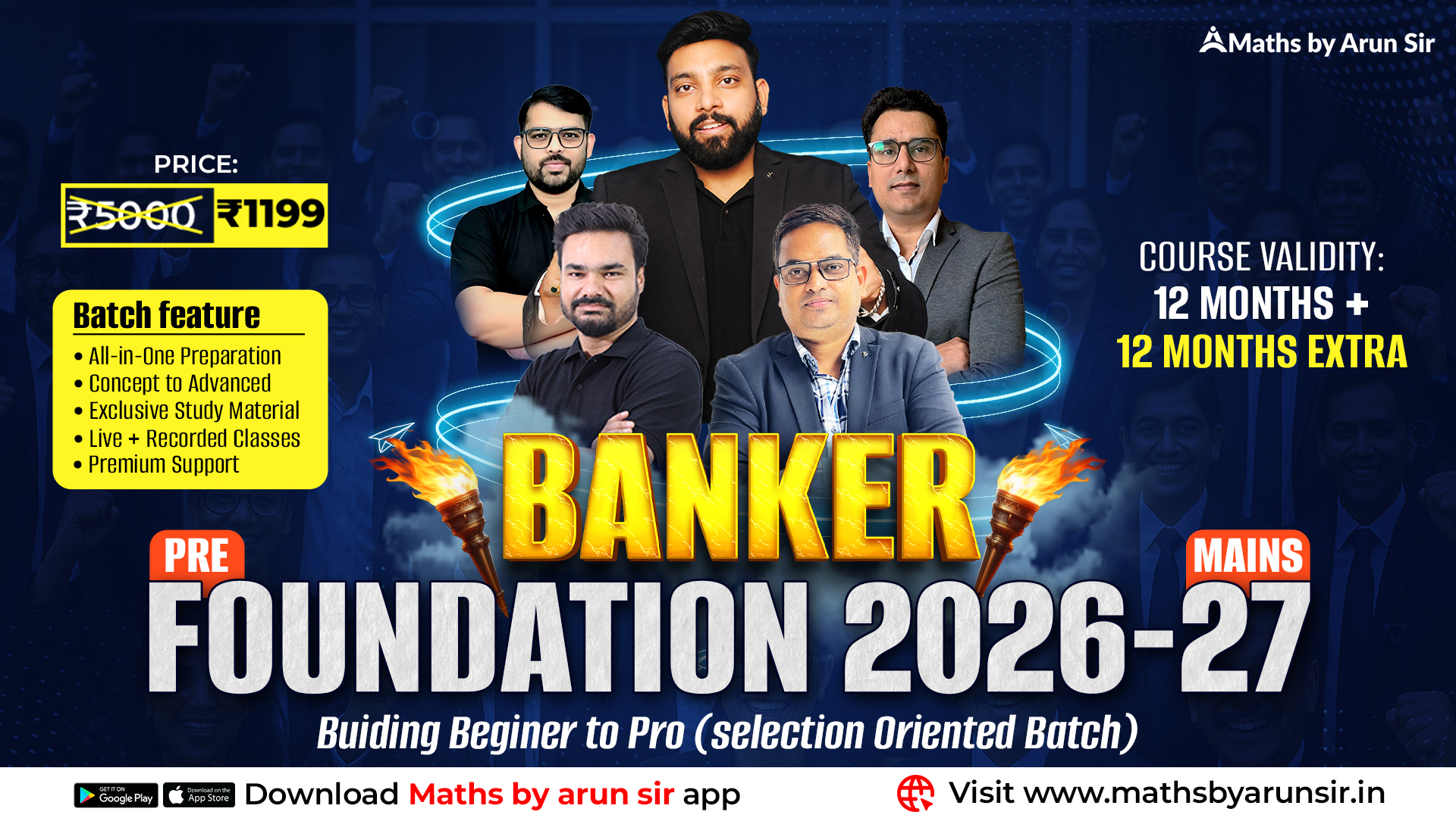 Complete Banker Foundations Batch For Beginners to Topper (Pre + Mains) 2026–27 All Subjects