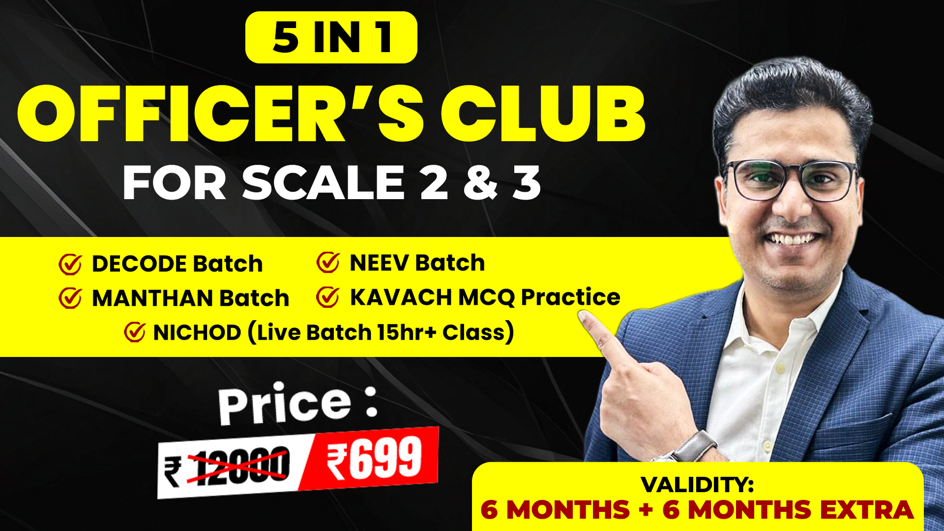 Officer’s Club – Scale 2 & 3 | 5 in 1 Power Preparation Batch