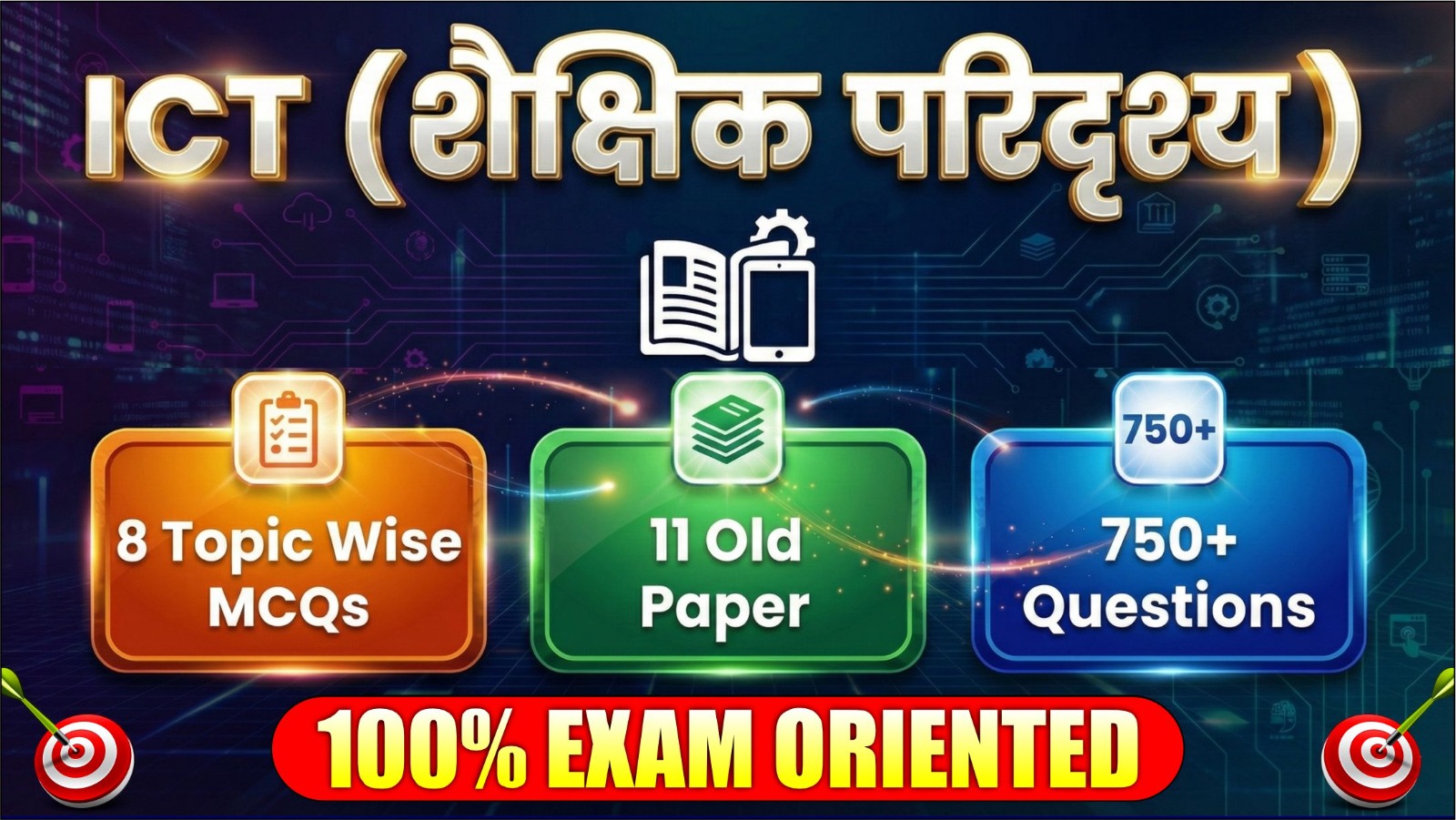 ICT Topic Wise MCQs & Old Paper
