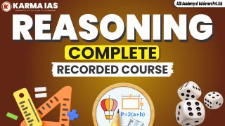 REASONING COMPLETE RECORDED COURSE  -कोर्स कोड (104)