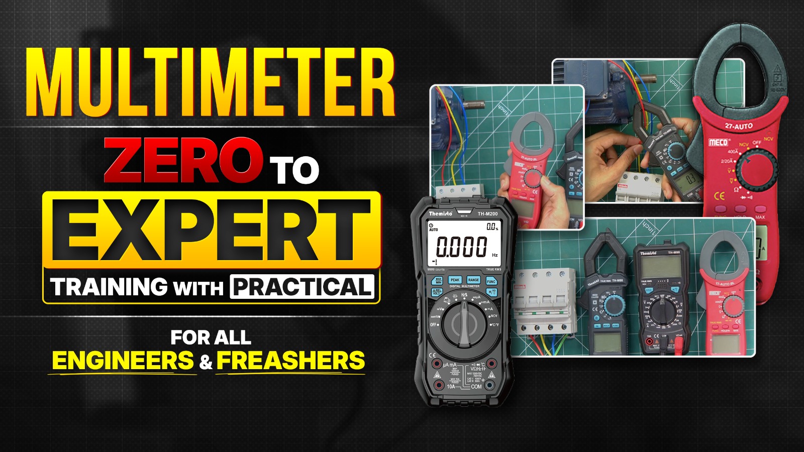 Multimeter – Zero to Expert Training for All Engineers & Freshers