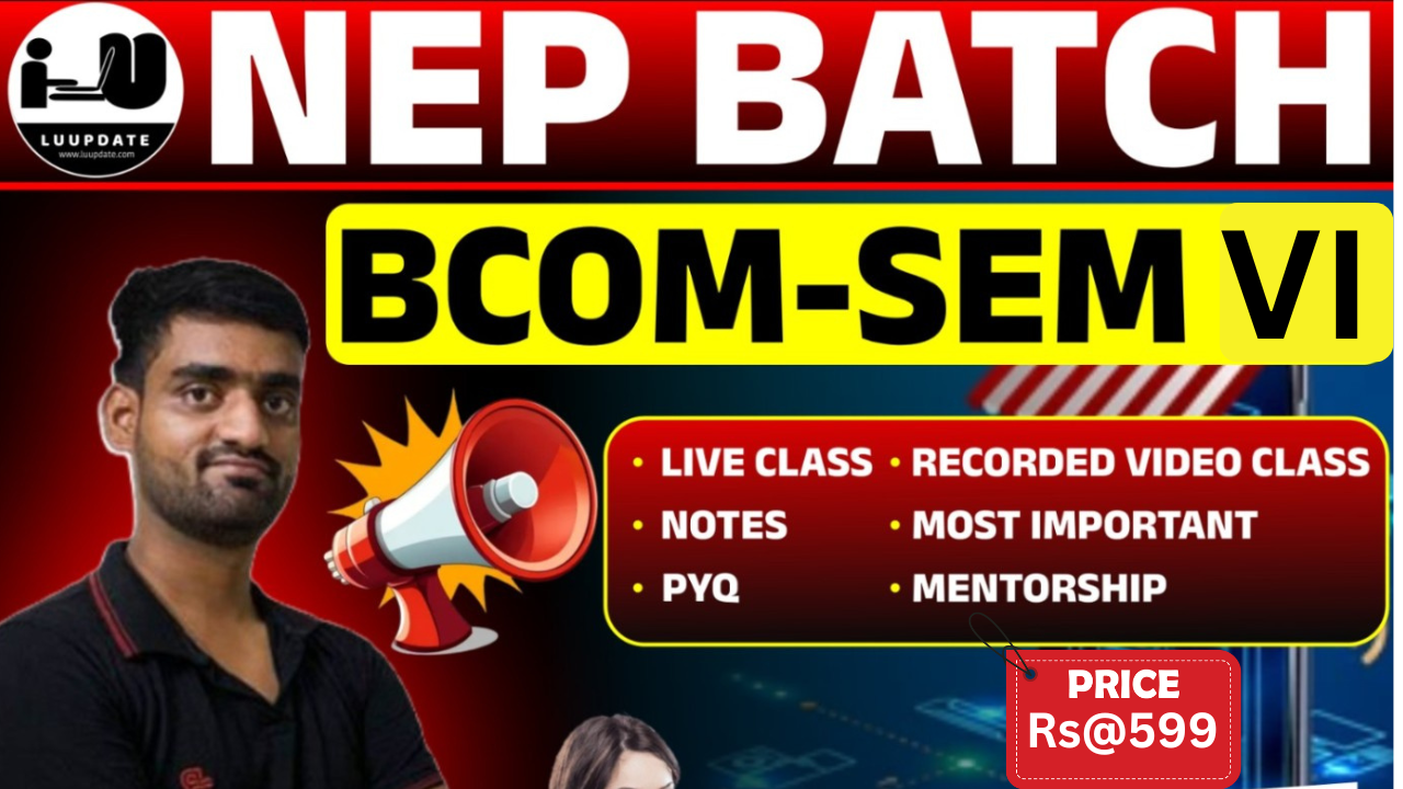 BCOM NEP SEM VI