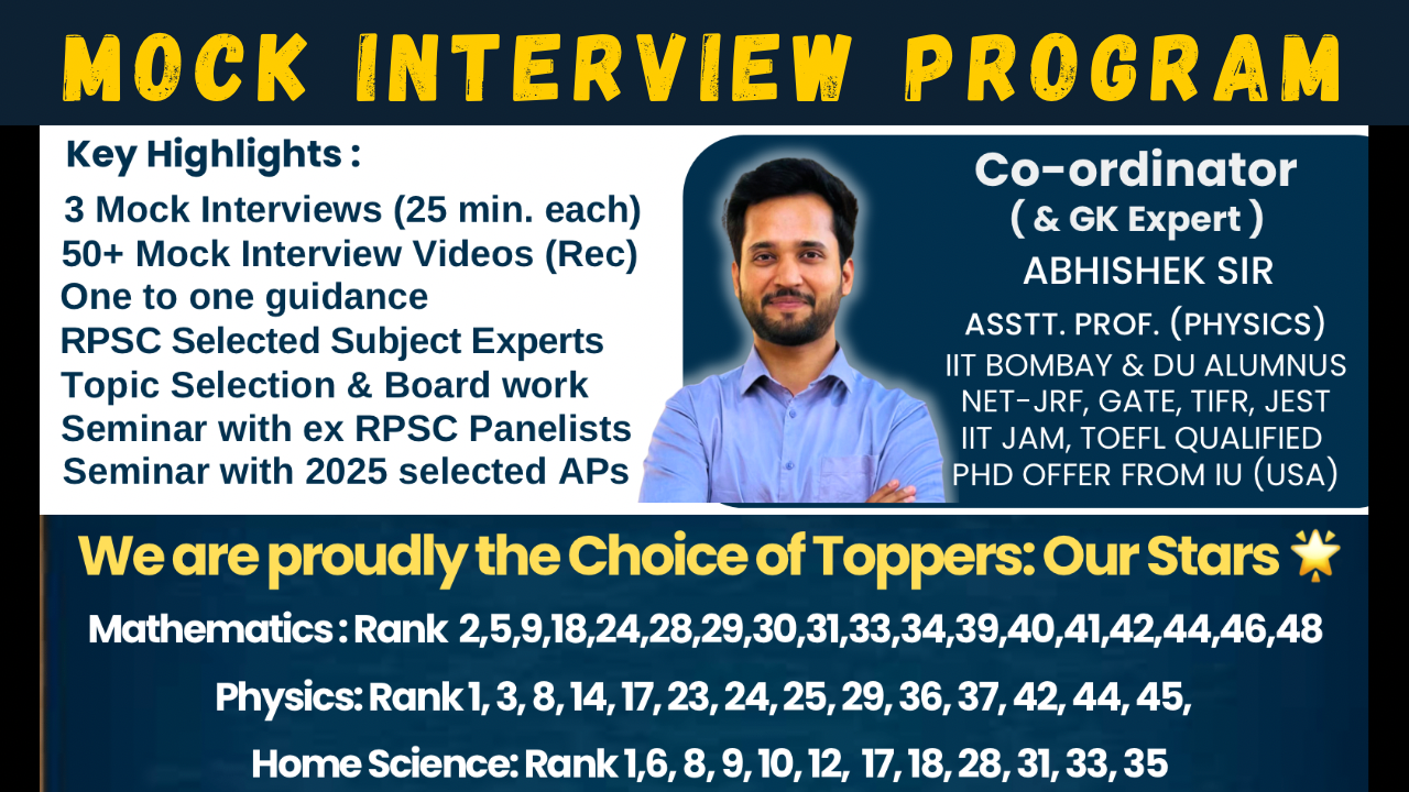 3 Mocks with Seminars