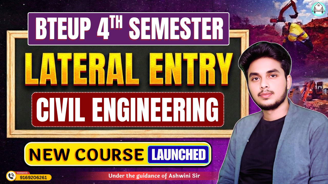 BTEUP Civil 4th Semester [Lateral Entry]