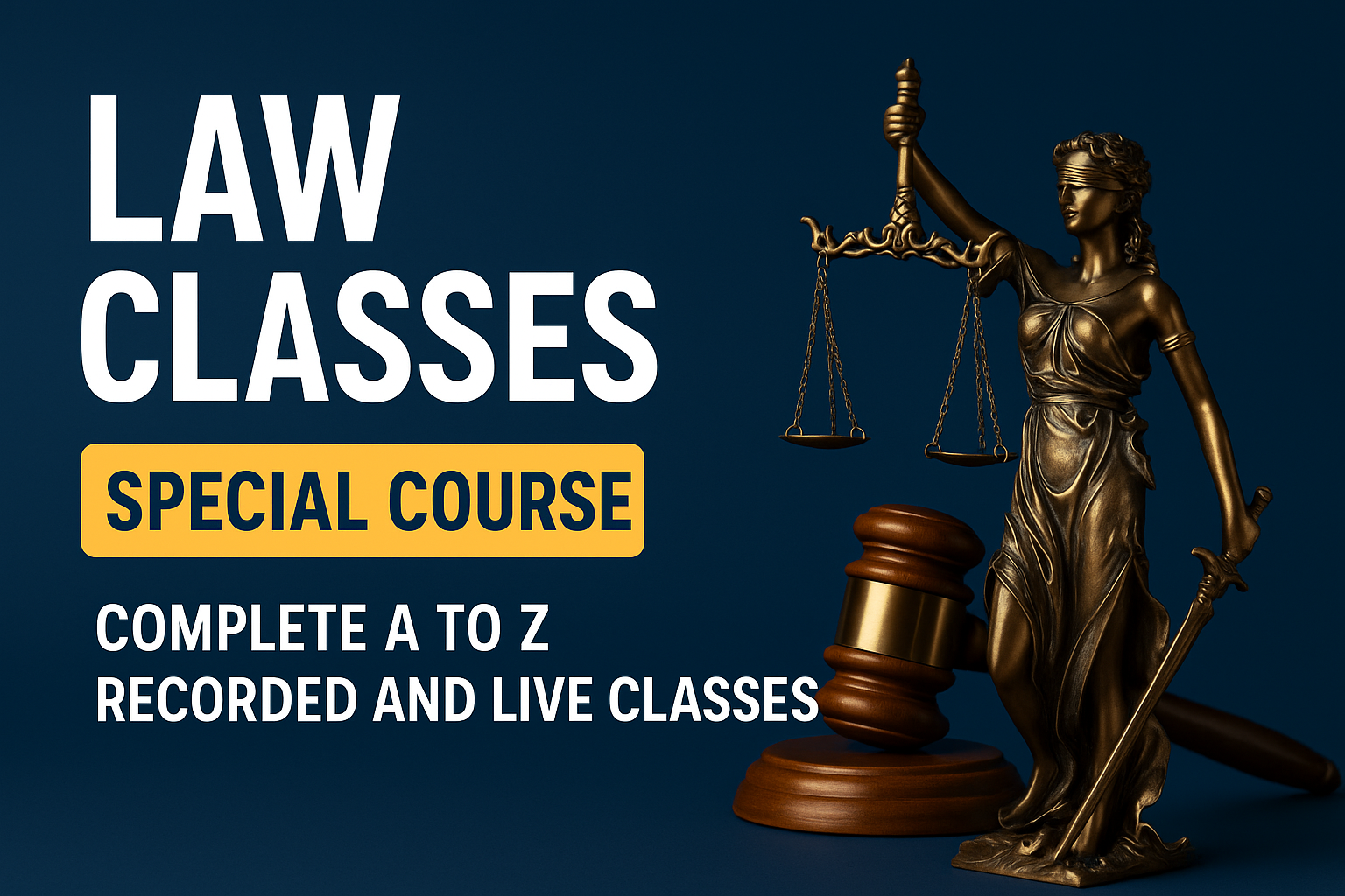LAW CLASSES SPECIAL COURSE
