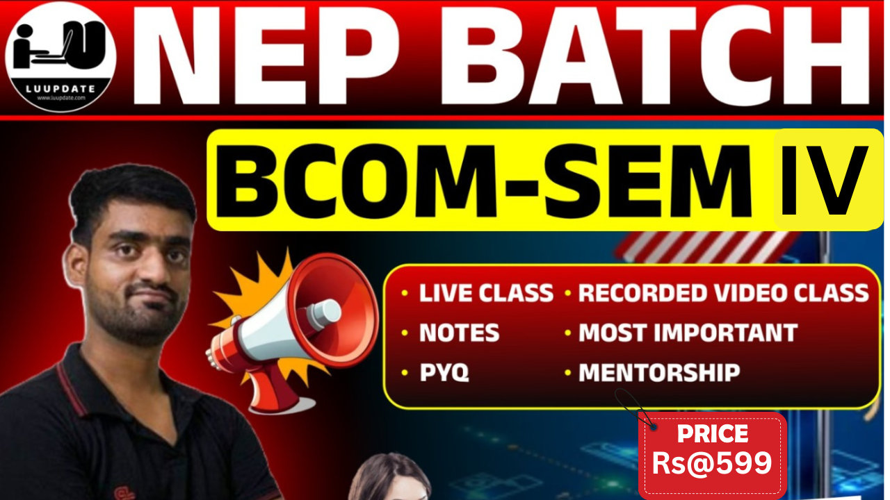 BCOM NEP SEM IV 