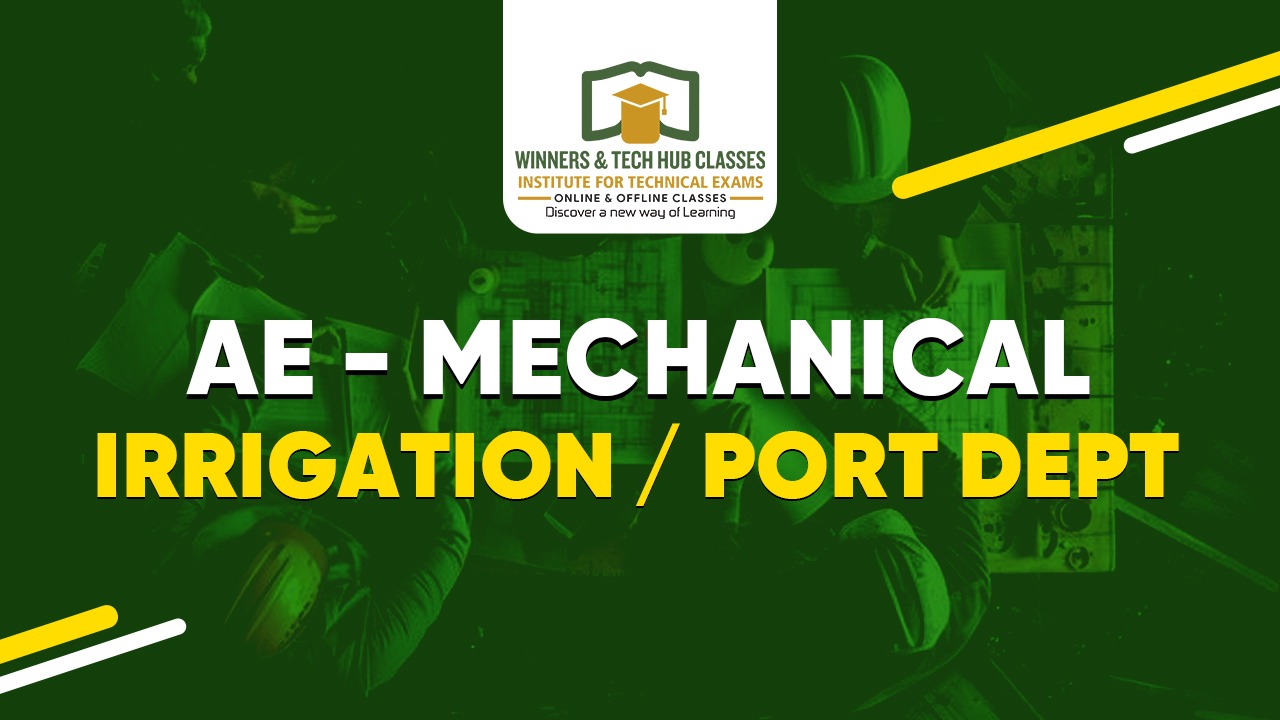 AE - MECHANICAL (IRRIGATION/PORT)