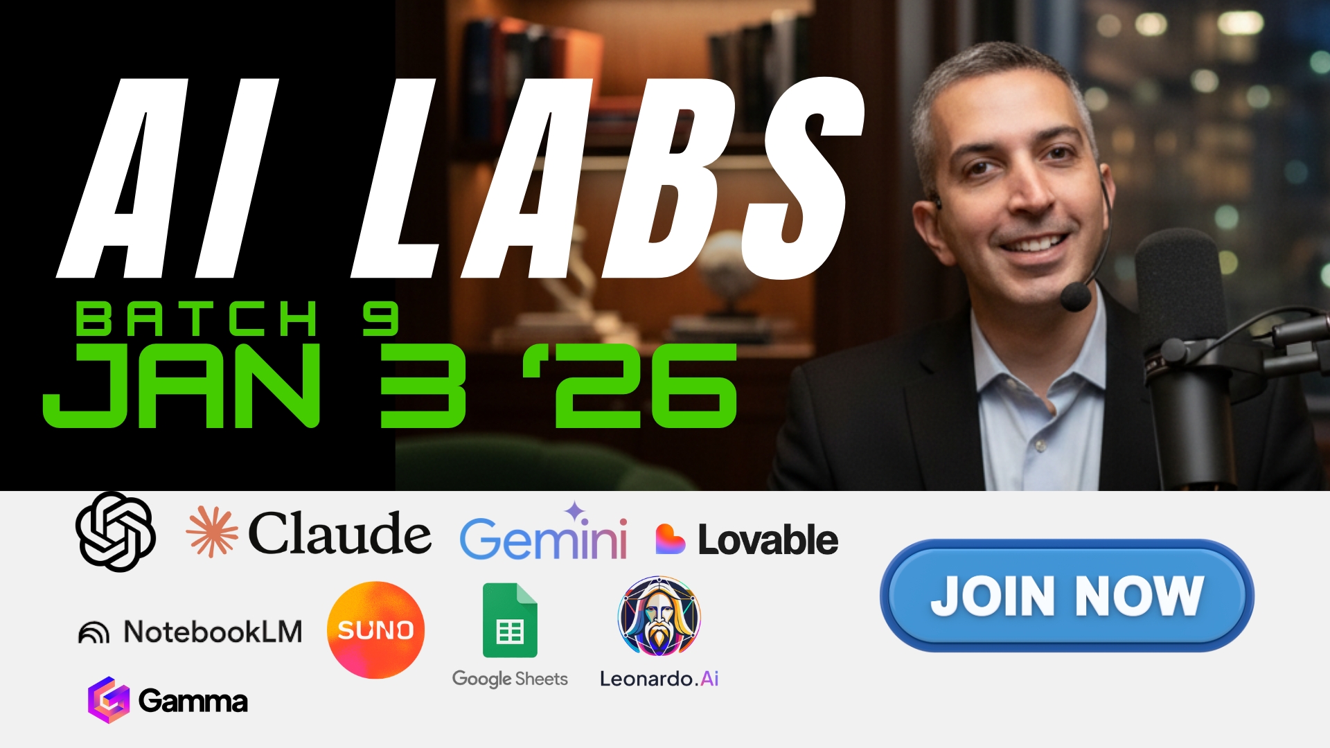 AI LABS - Batch 9 (JAN 3 2026)
