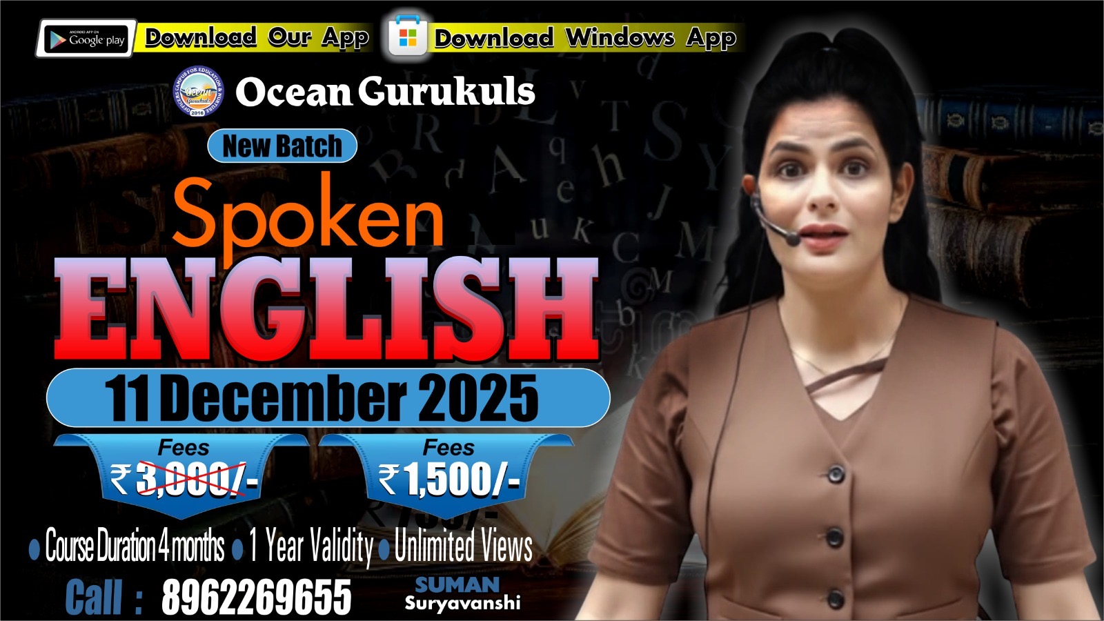 NEW SPOKEN ENGLISH BATCH (11th December 2025)