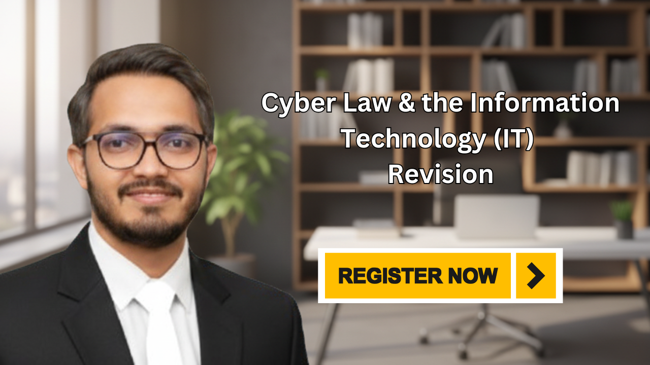 Cyber Law & the Information Technology (IT)