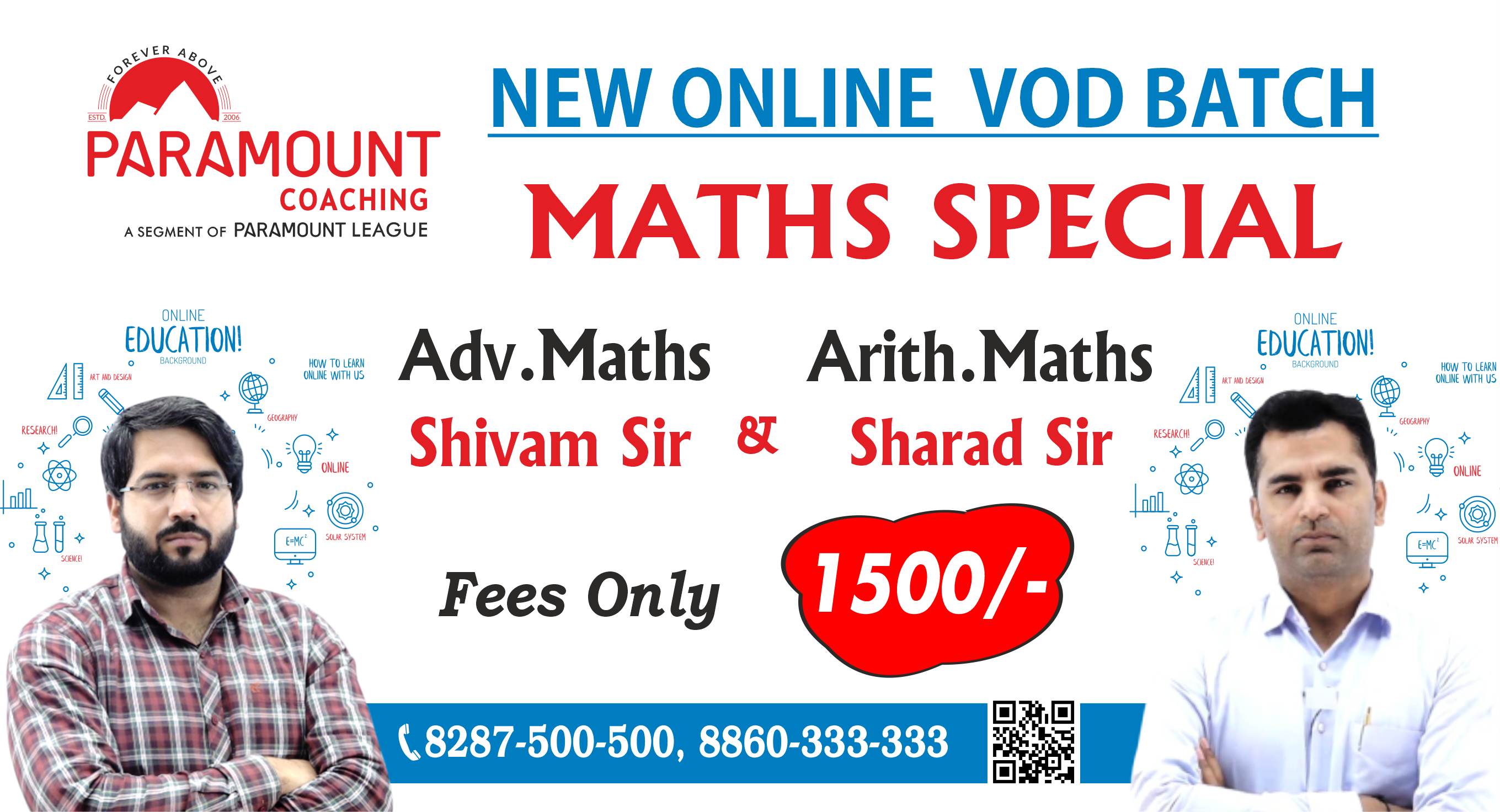 Math's Special ( Shivam Sir & Sharad Sir )