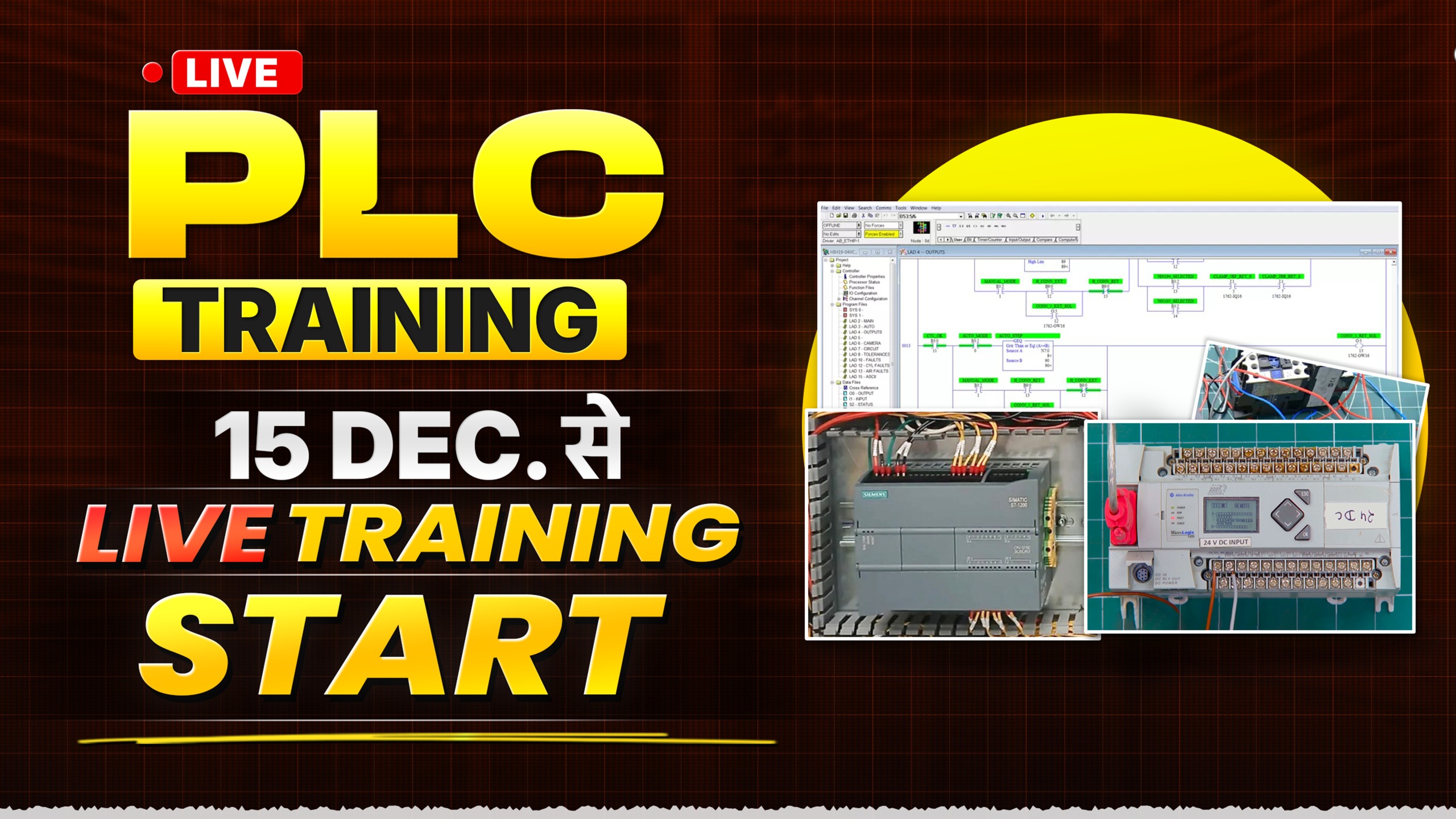 Live PLC Programing Training- Batch 11