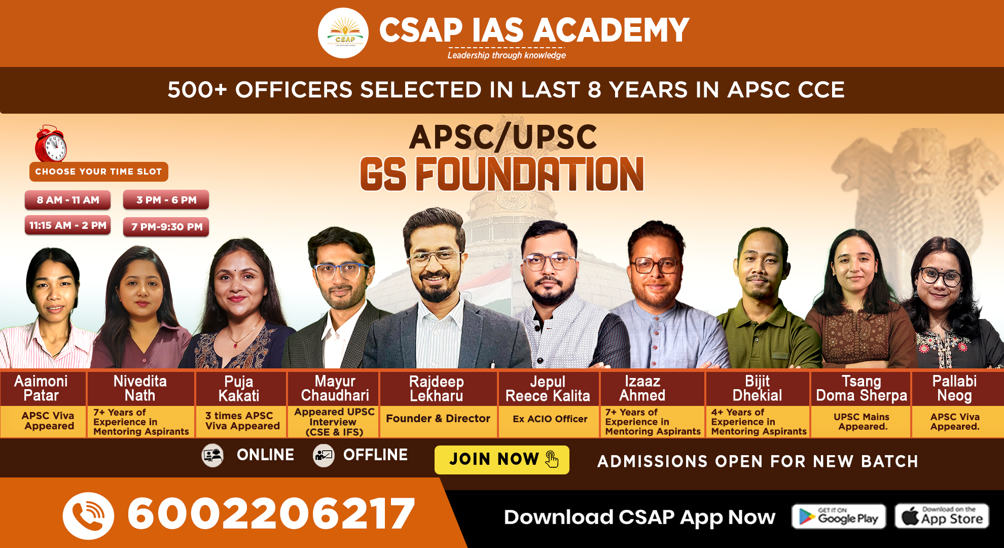 DEMO APSC/UPSC GS FOUNDATION COURSE 2025 BATCH B5 (ONLINE)