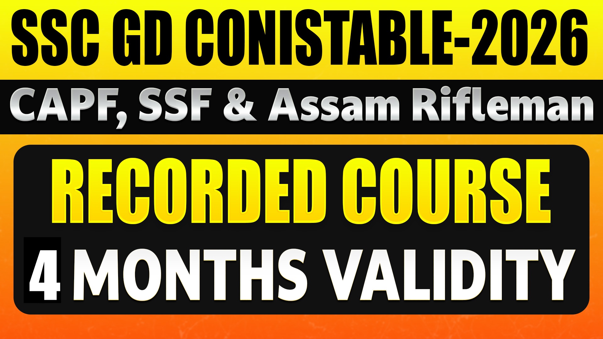 SSC GD CONSTABLE - 2025