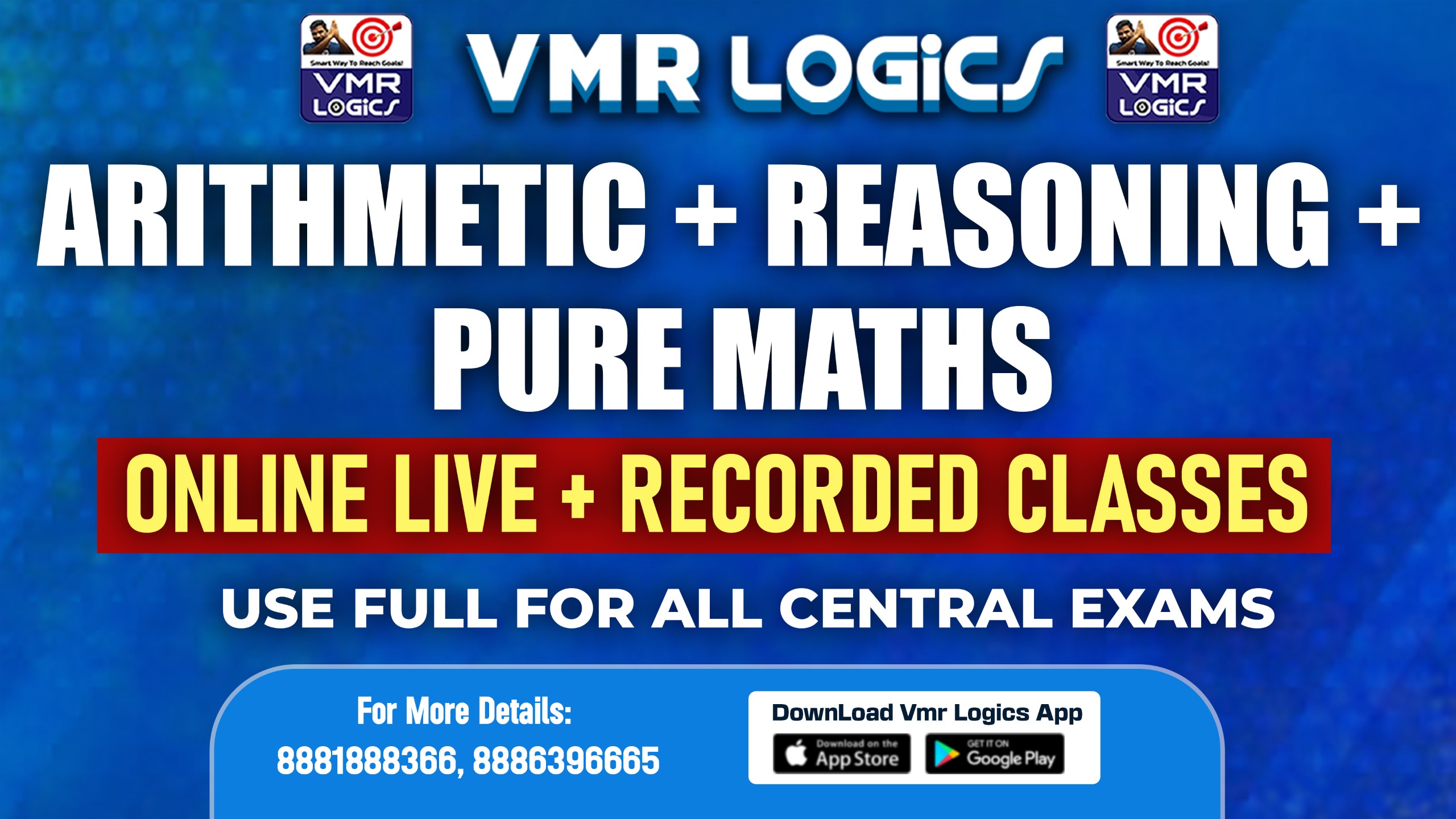 ARITHMETIC+REASONING+PURE MATHS EXCLUSIVE LIVE BATCH