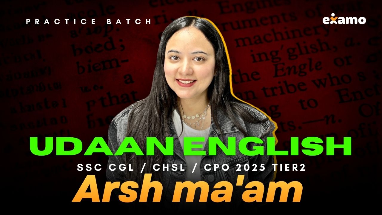 Udaan English Practice Batch for SSC CGL CHSL CPO 2025 (Tier 2)