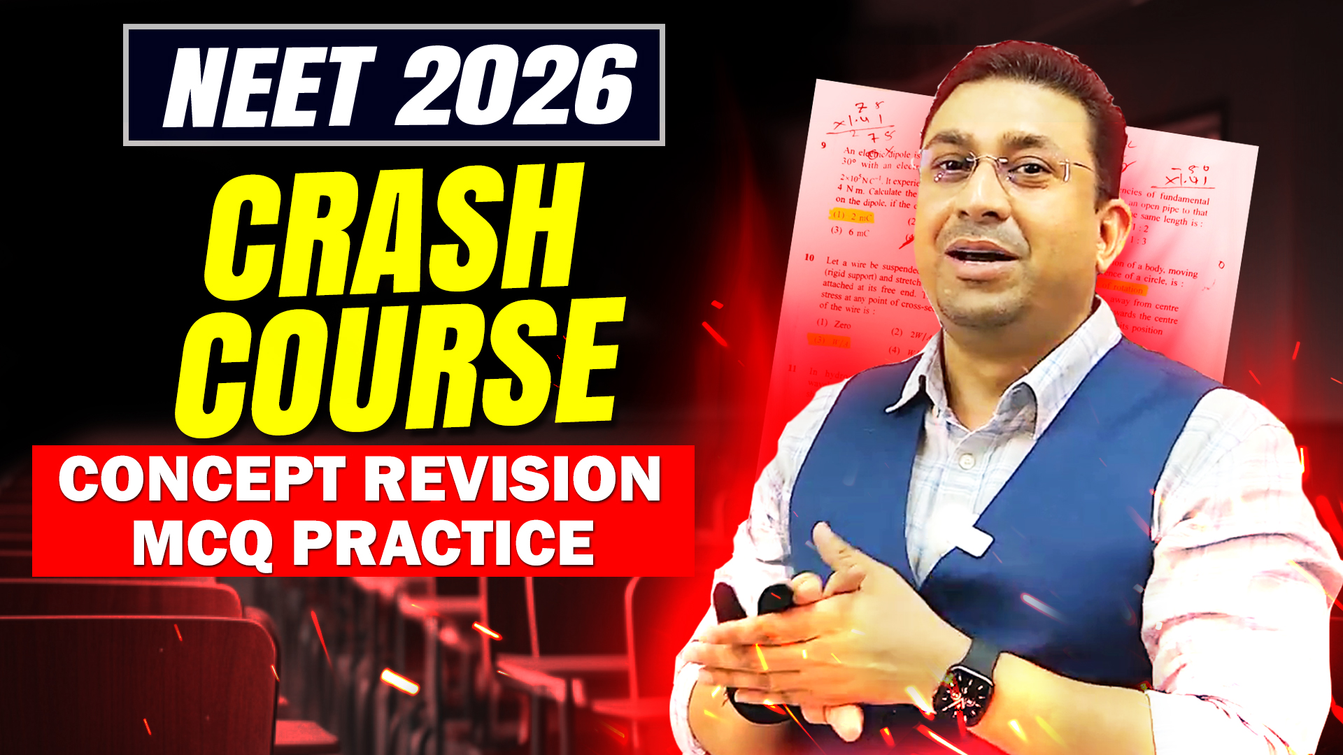 Crash Course NEET 2026 - 100 Days Success Roadmap