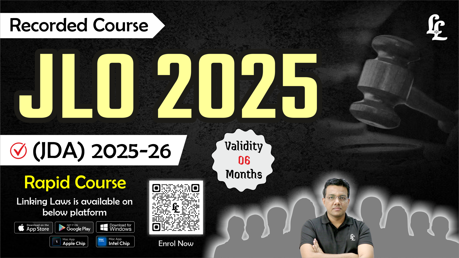 Rajasthan JLO (JDA) 2025 Rapid Recorded Course