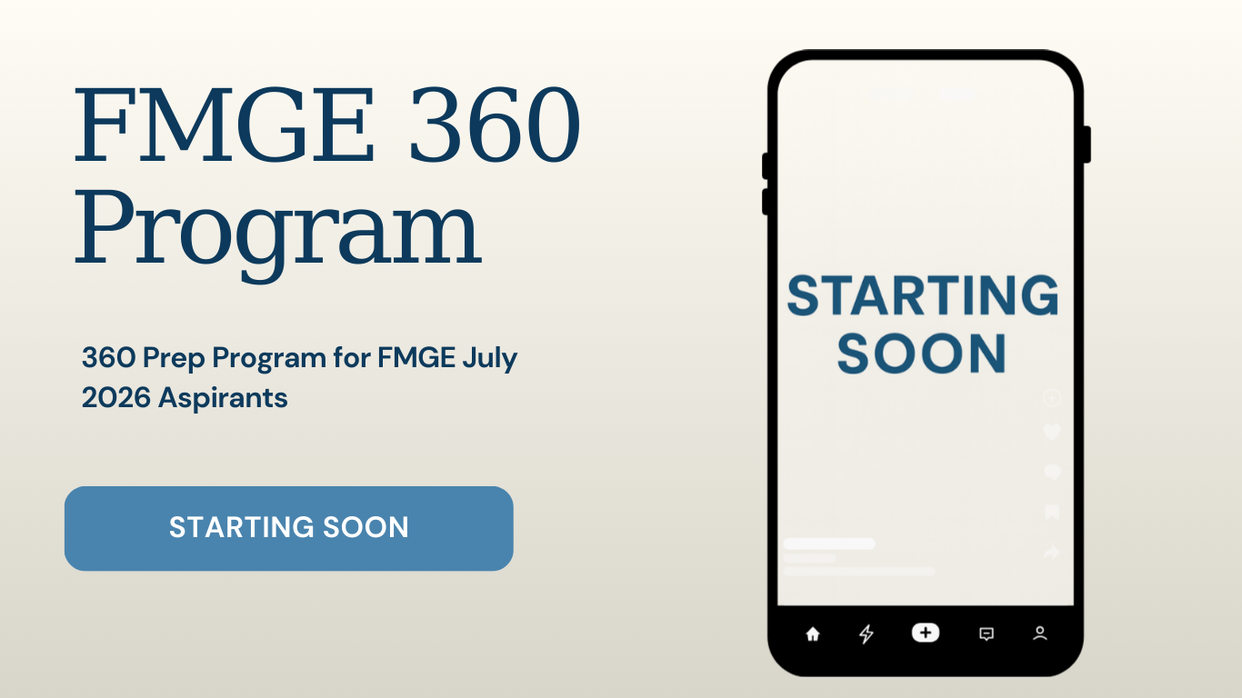 FMGE 360 Program for FMGE June 2026