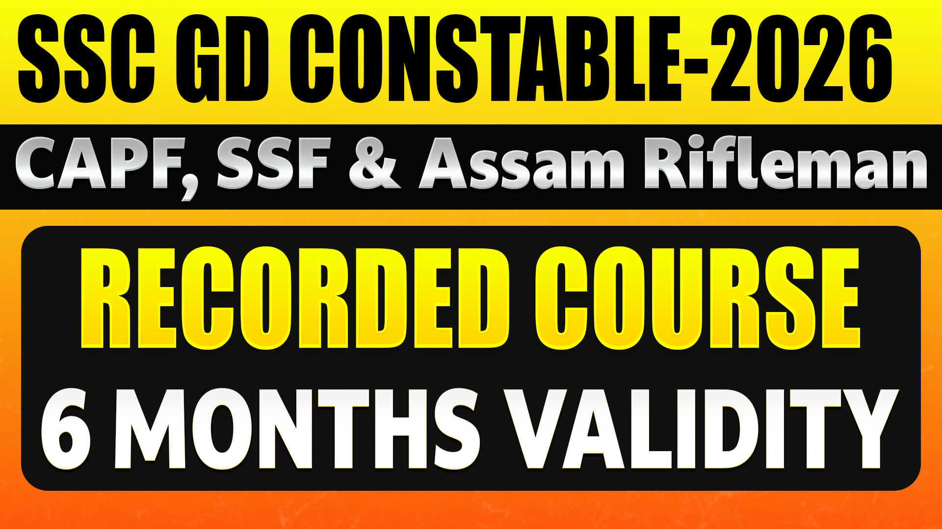 SSC GD CONSTABLE - 2025