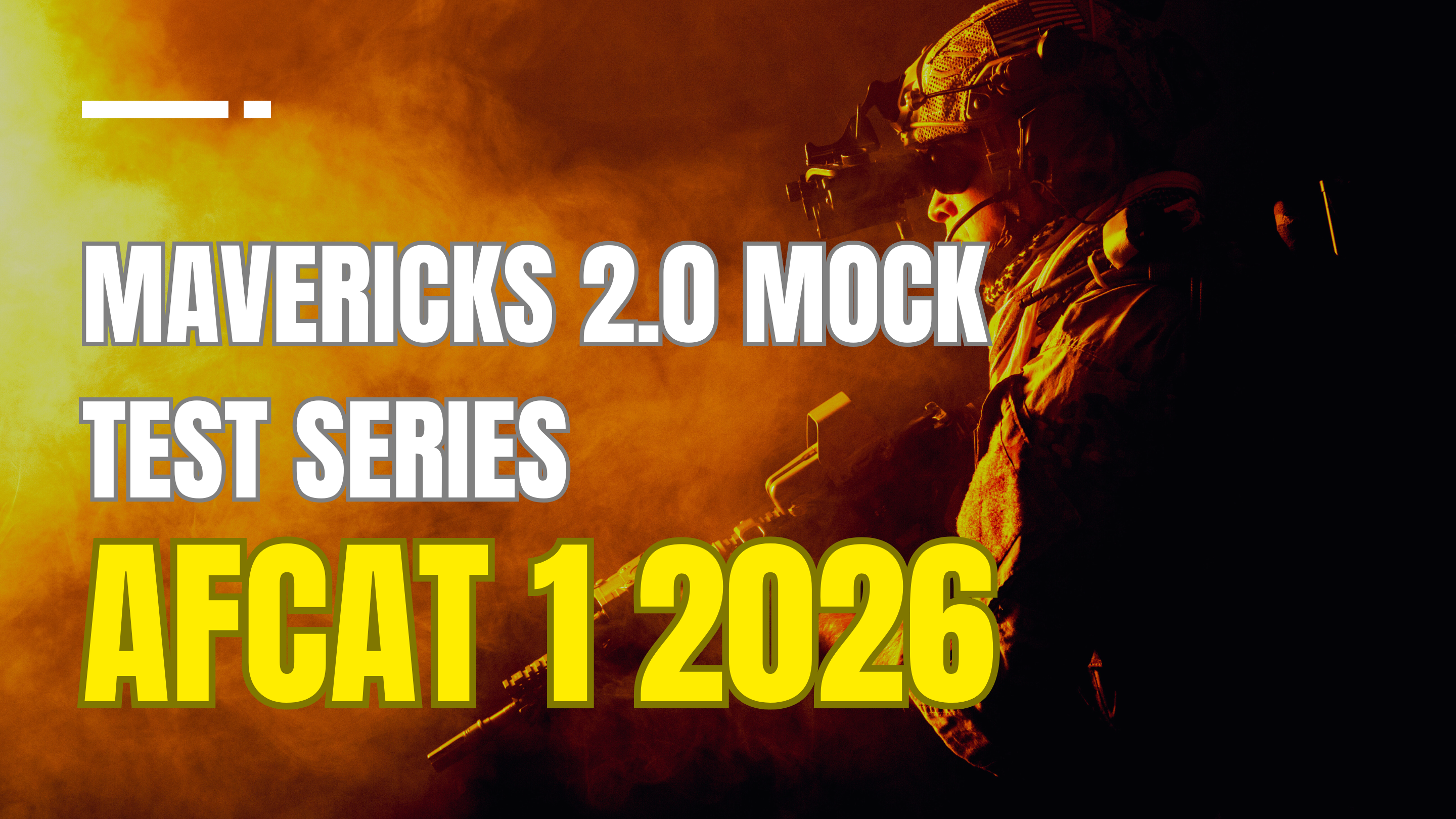 AFCAT 1 2026 Mock Test Series