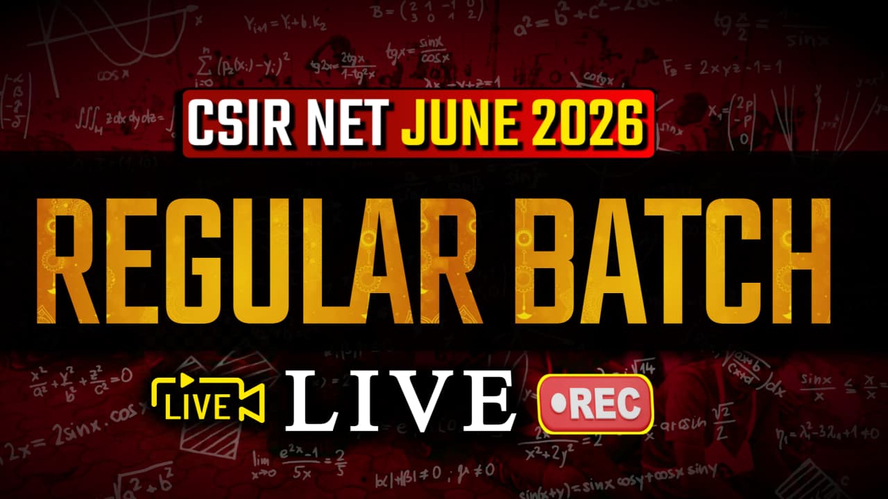 CSIR NET June 2026 (Regular Batch LIVE)