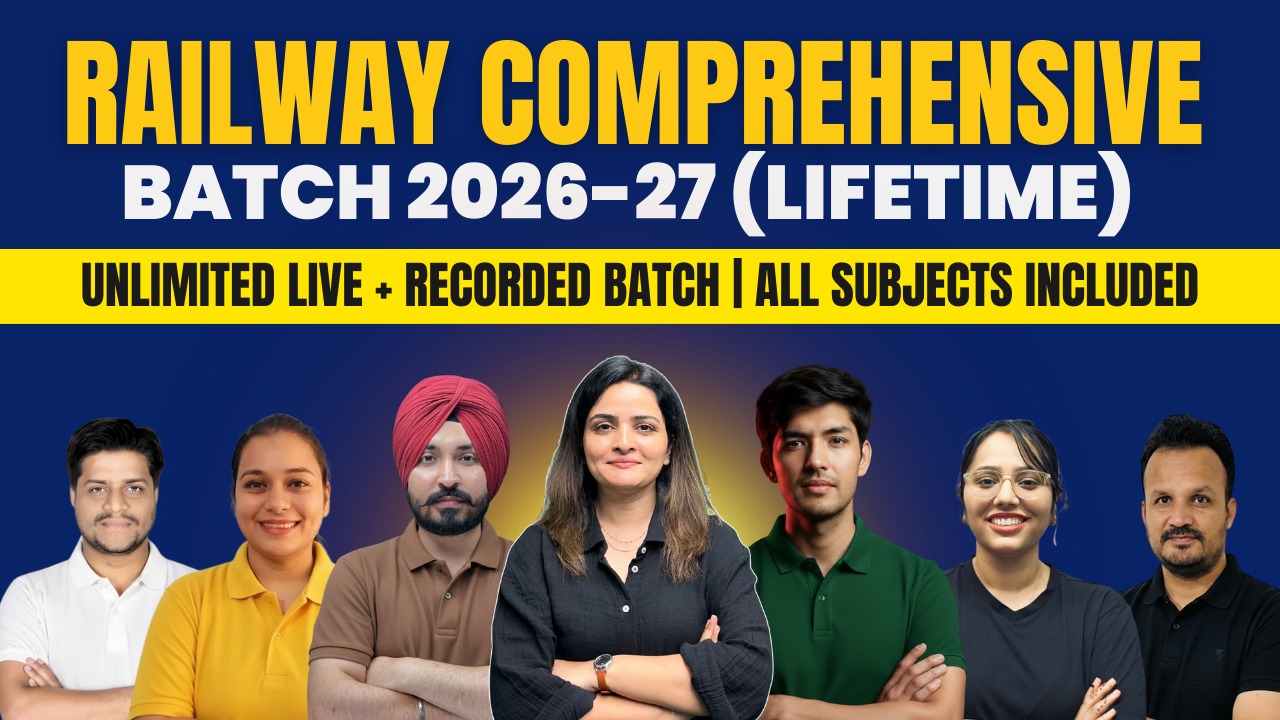 Railway Comprehensive Batch 2026-27 (LIFETIME)