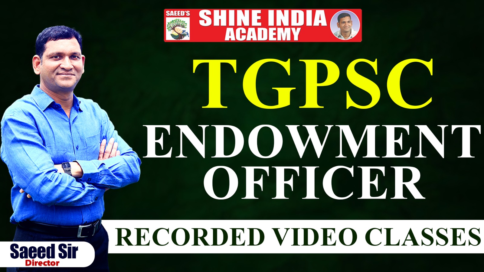 TG ENDOWMENT OFFICER RECORDED VIDEO CLASSES