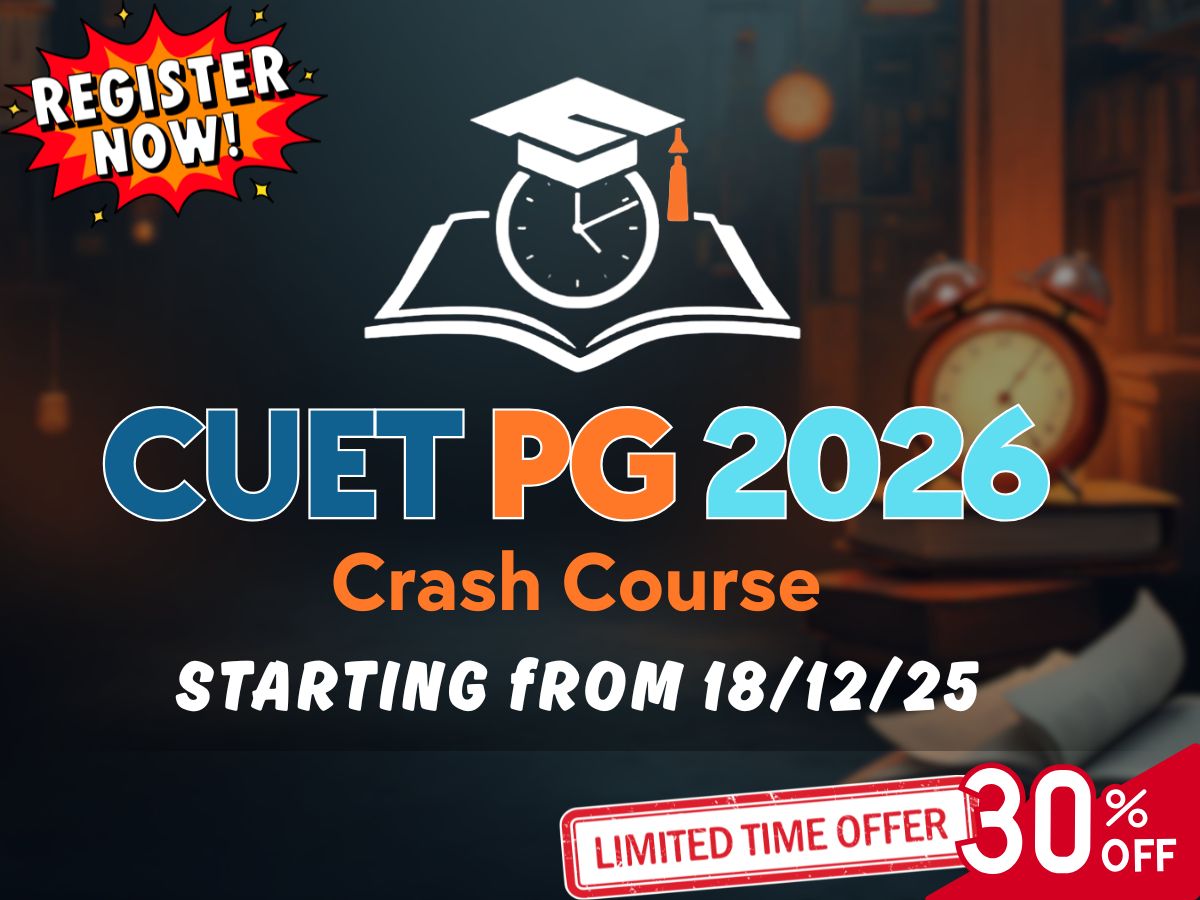 CUET PG 2026 Crash Course