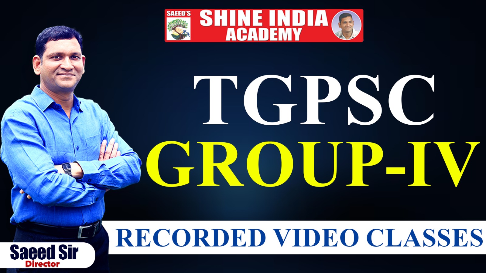 TGPSC GROUP-IV RECORDED VIDEO CLASSES