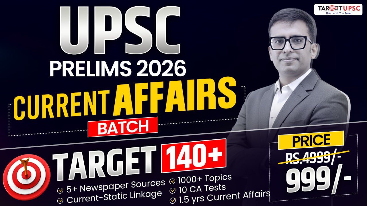 Target 140+ Current affair 2026 Batch 3 ( 15th Dec )
