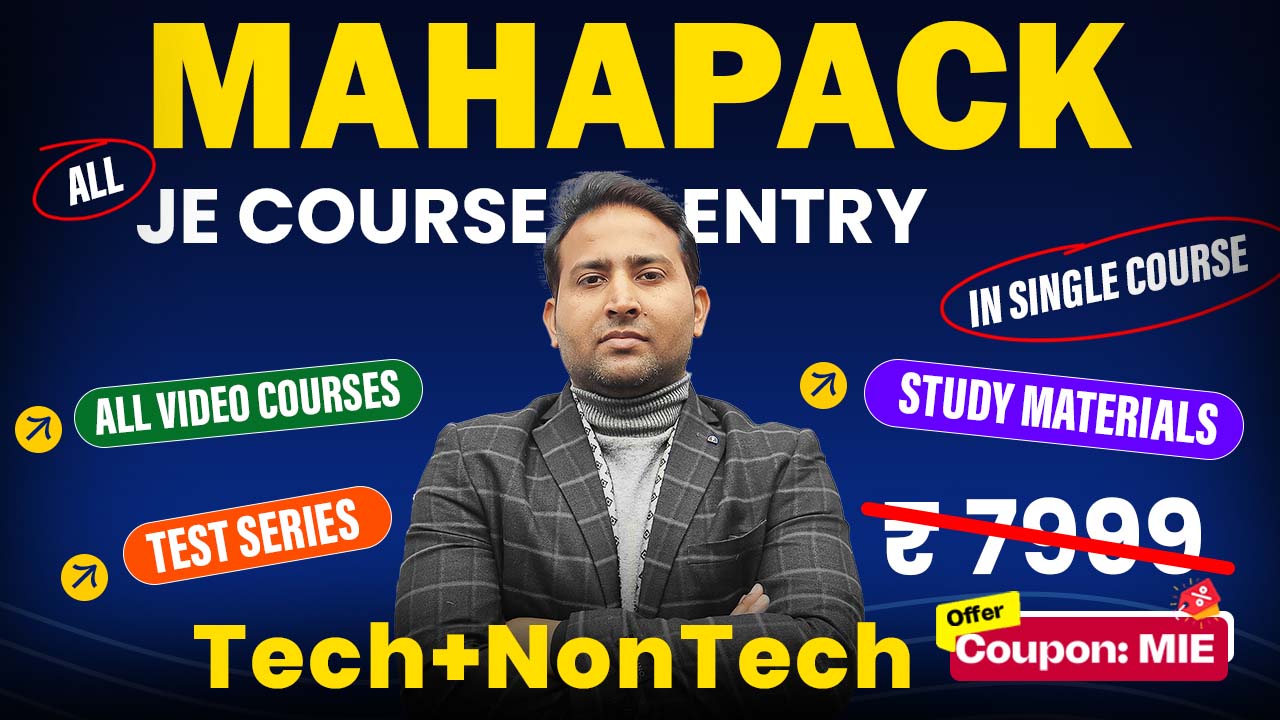 MAHAPACK for ALL JE Exam