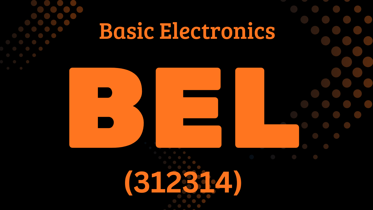 Basic Electronics (312314)