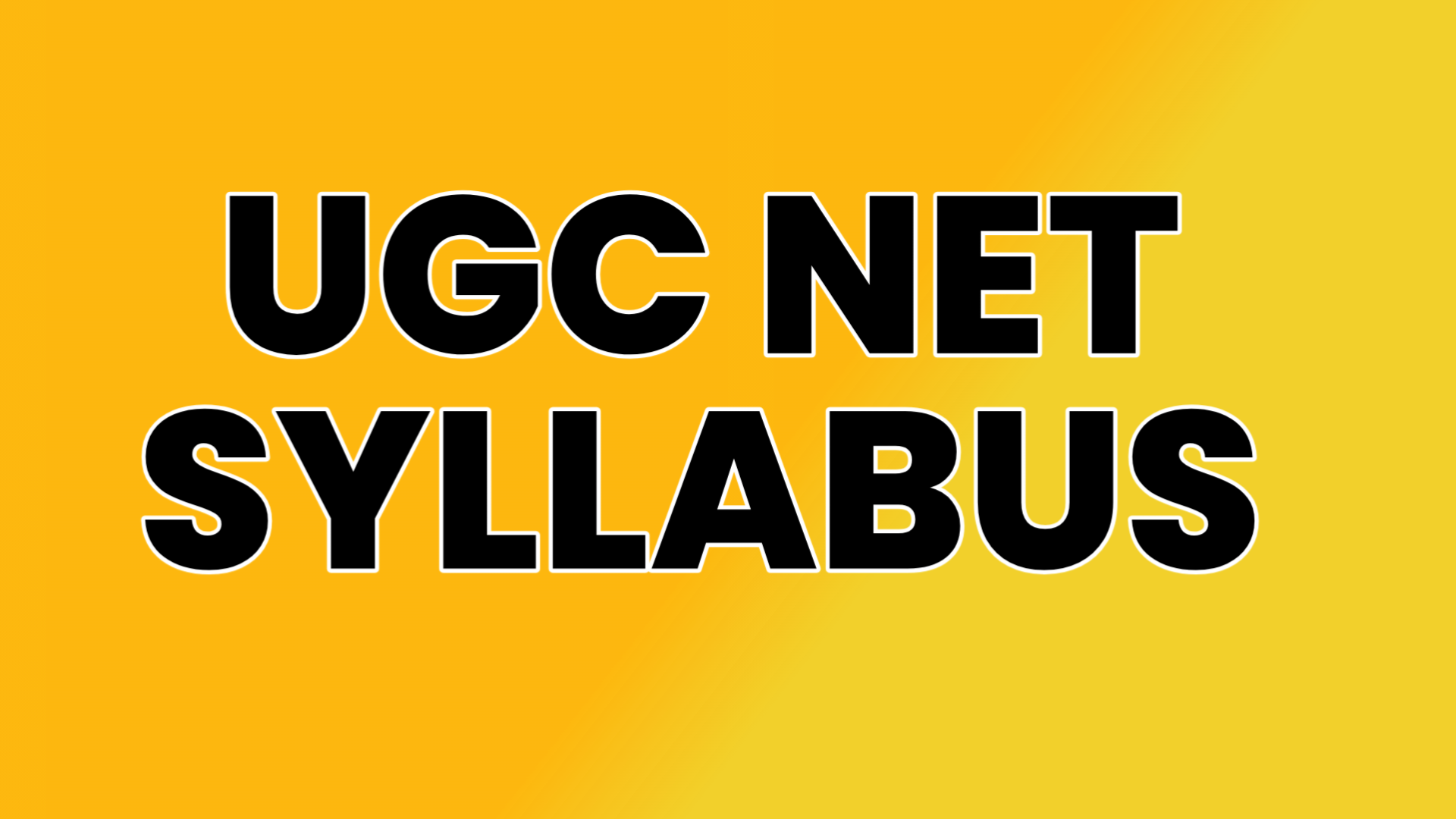 UGC NET Updated Syllabus 2026-27