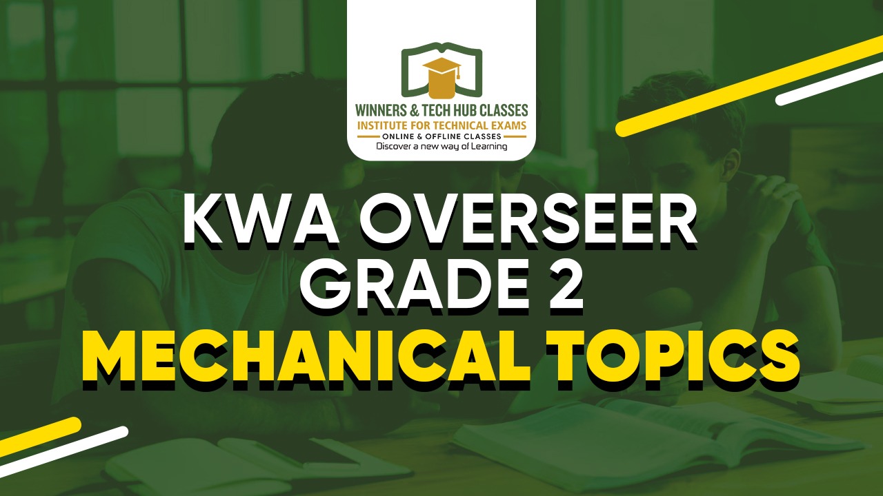KWA GRADE 2 - MECH TOPICS ONLY