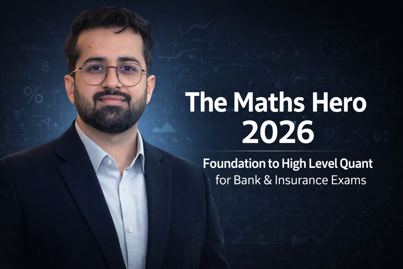 The Maths Hero 2026: Foundation Course for Bank & Insurance Exams