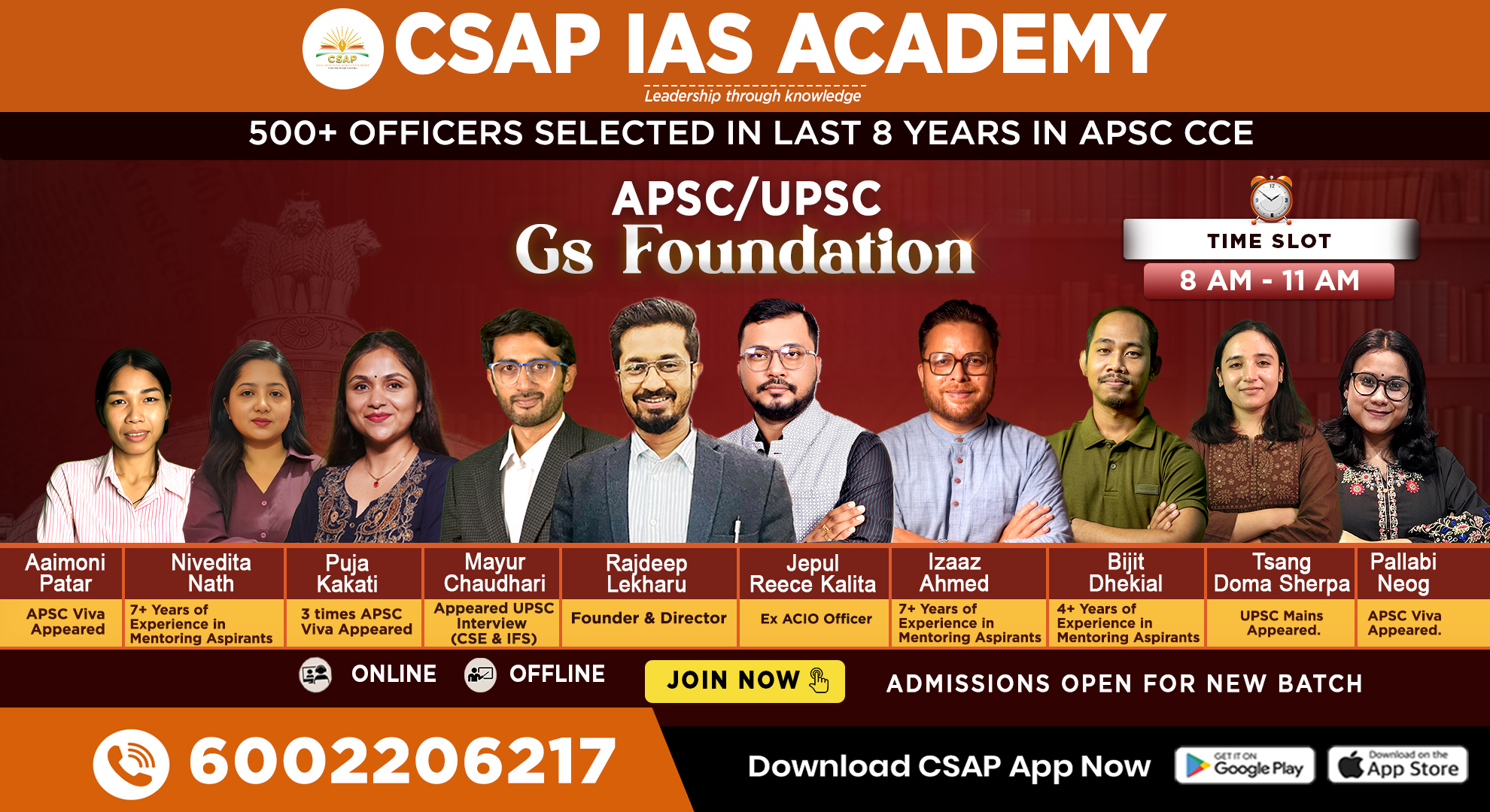 GS FOUNDATION APSC/UPSC ONLINE COURSE (2026) 10th January
