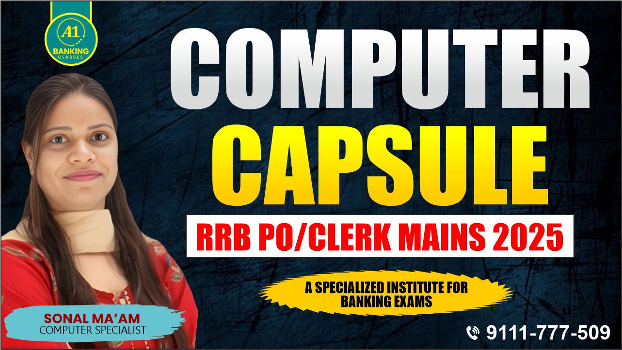 RRB Computer Capsule Mains 2025