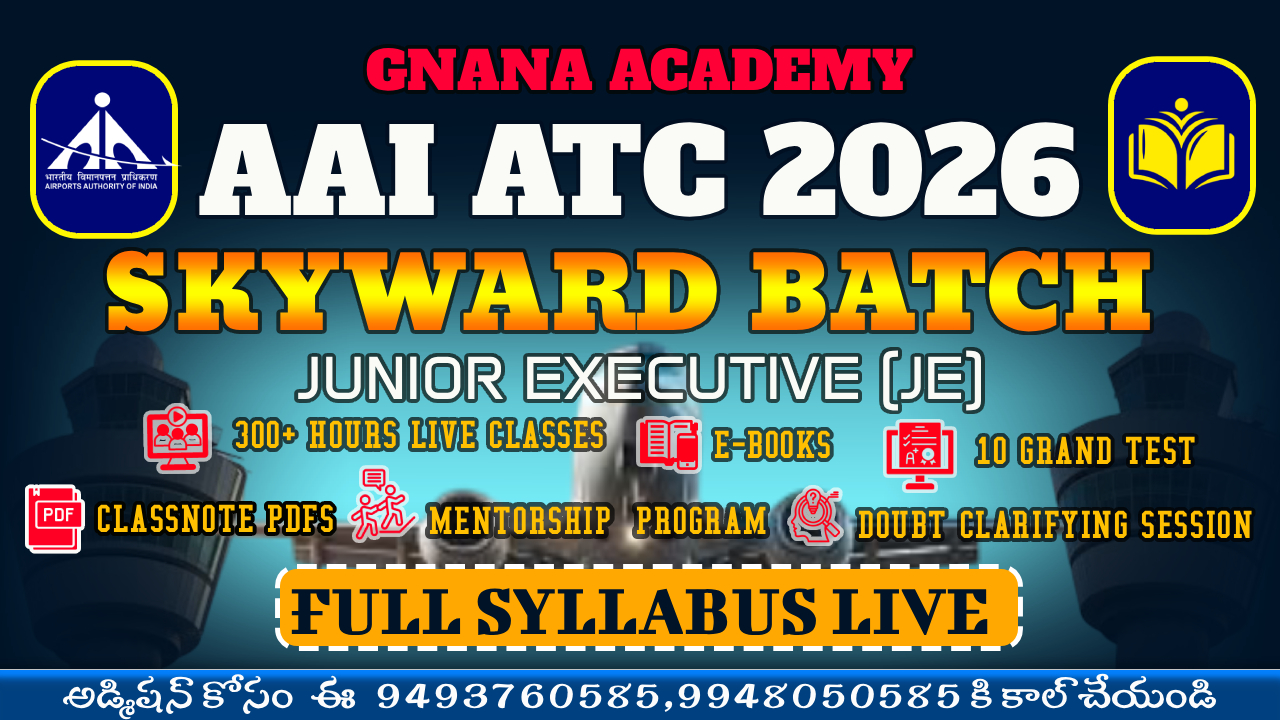 AAI-ATC(AIR TRAFFIC CONTROLLER)-JE(JUNIOR EXECUTIVE) COMPLETE COURSE FOR 2025–26-Beyond Coaching – A Complete Ecosystem for AAI ATC Success