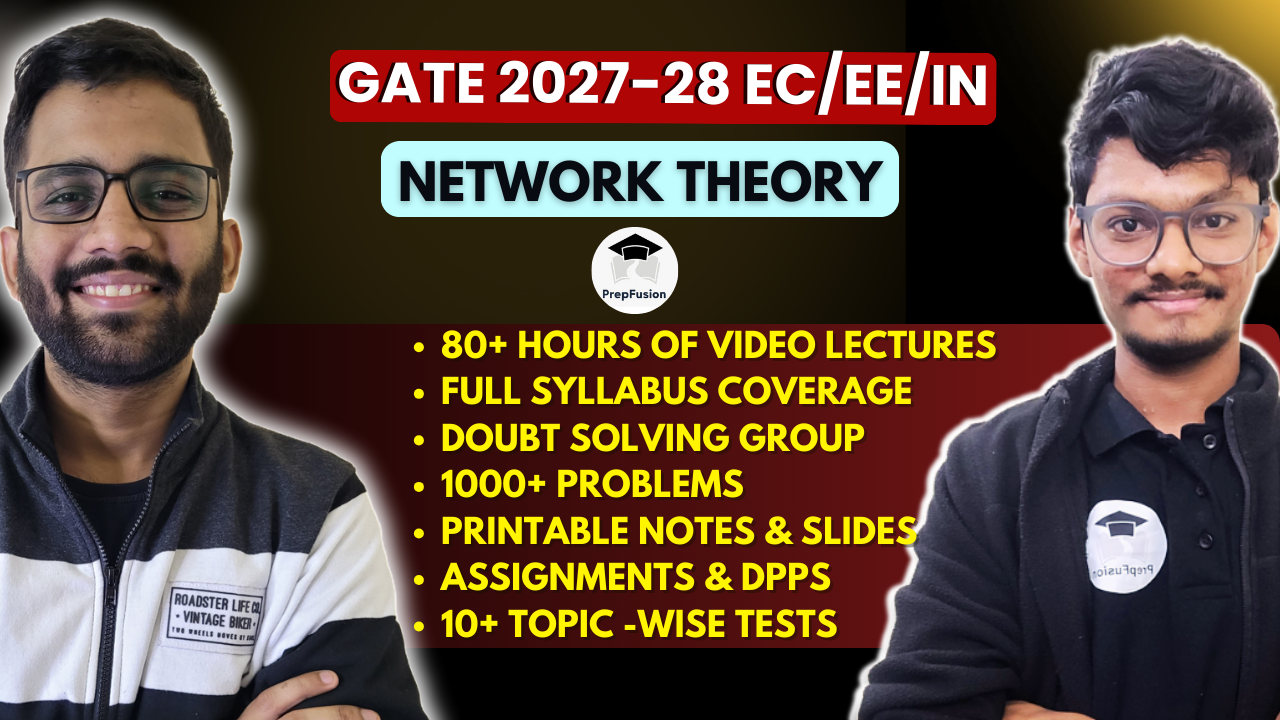 Network Theory For GATE 2027