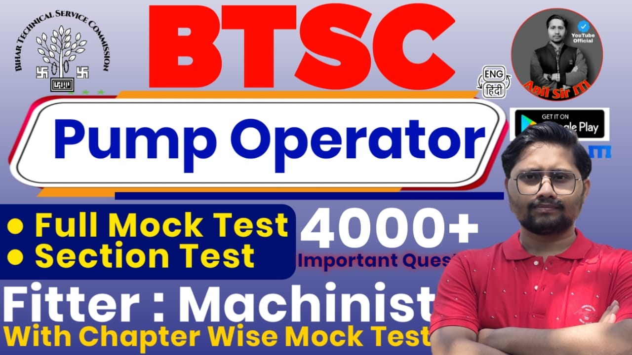 BTSC Pump Operator Mock Test