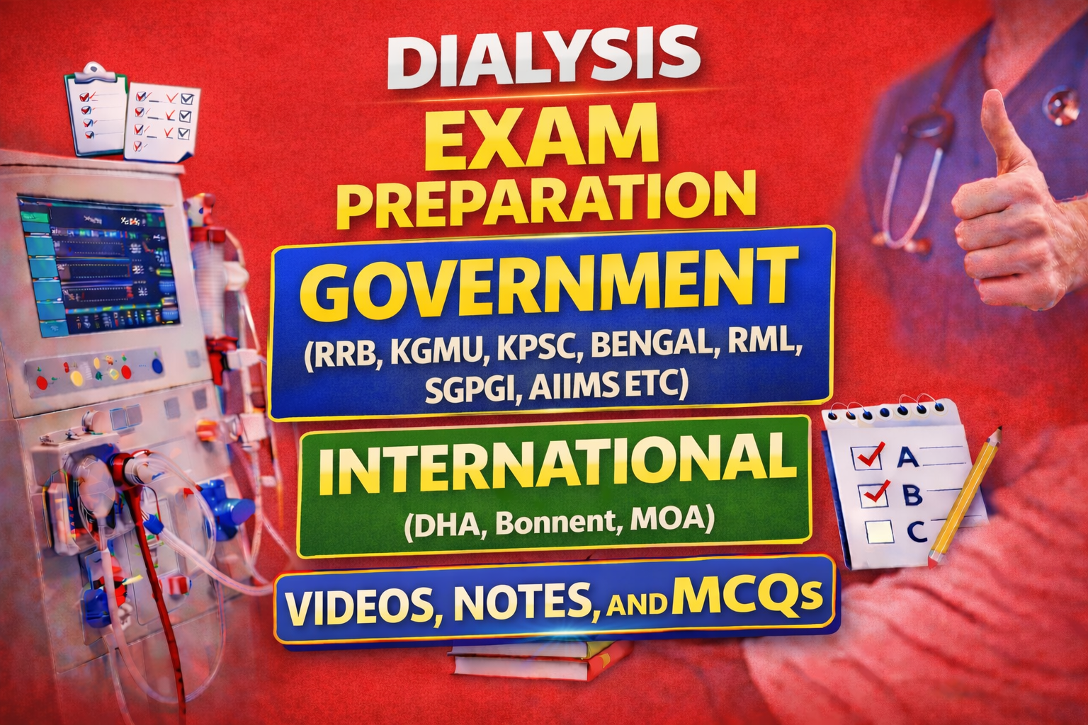 Dialysis Exam Preparation With Full Test series