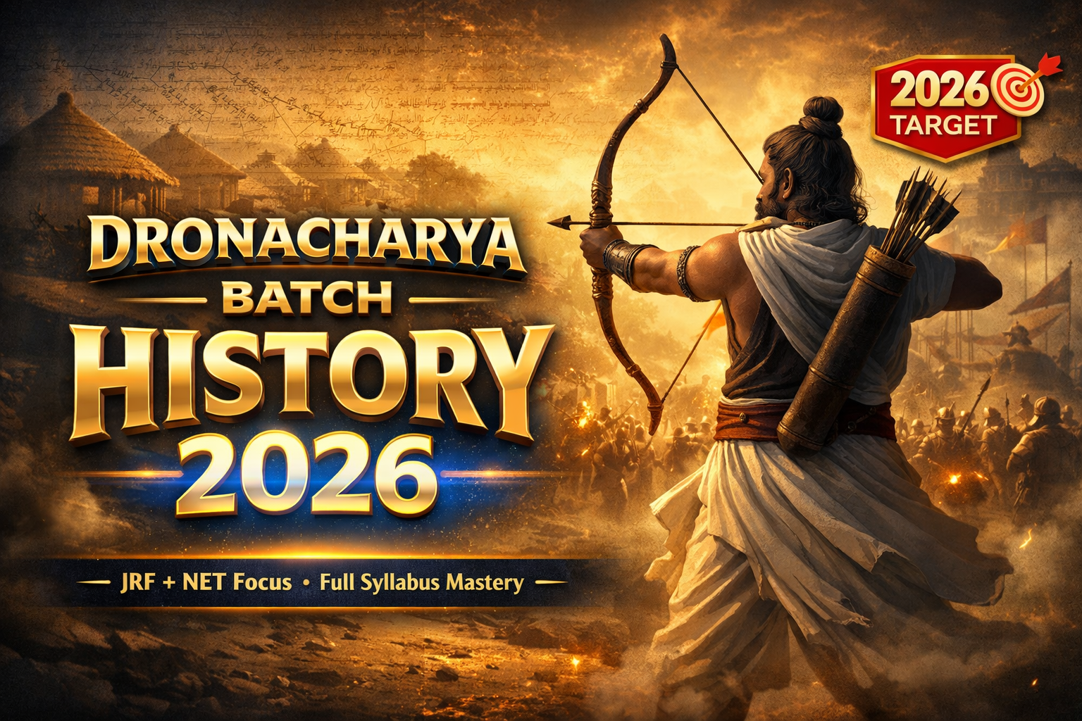 UGC NET JUNE 2026 द्रोणाचार्य ( कम्पलीट रिकार्डेड बैच)